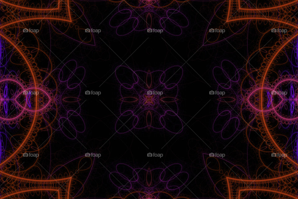 stitched fractal background