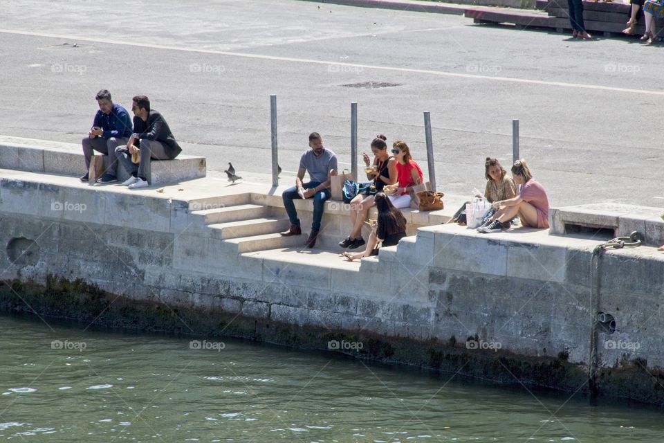 view of the river seine