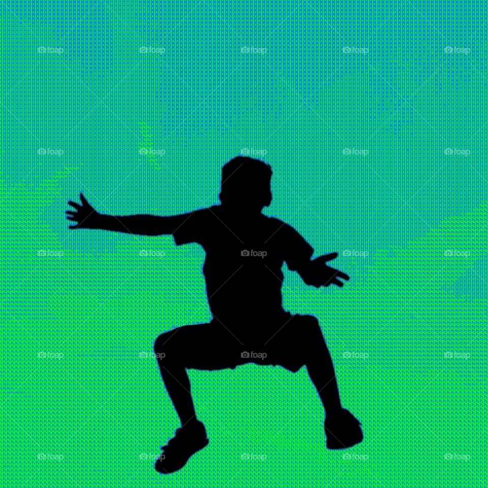 Dance silhouette