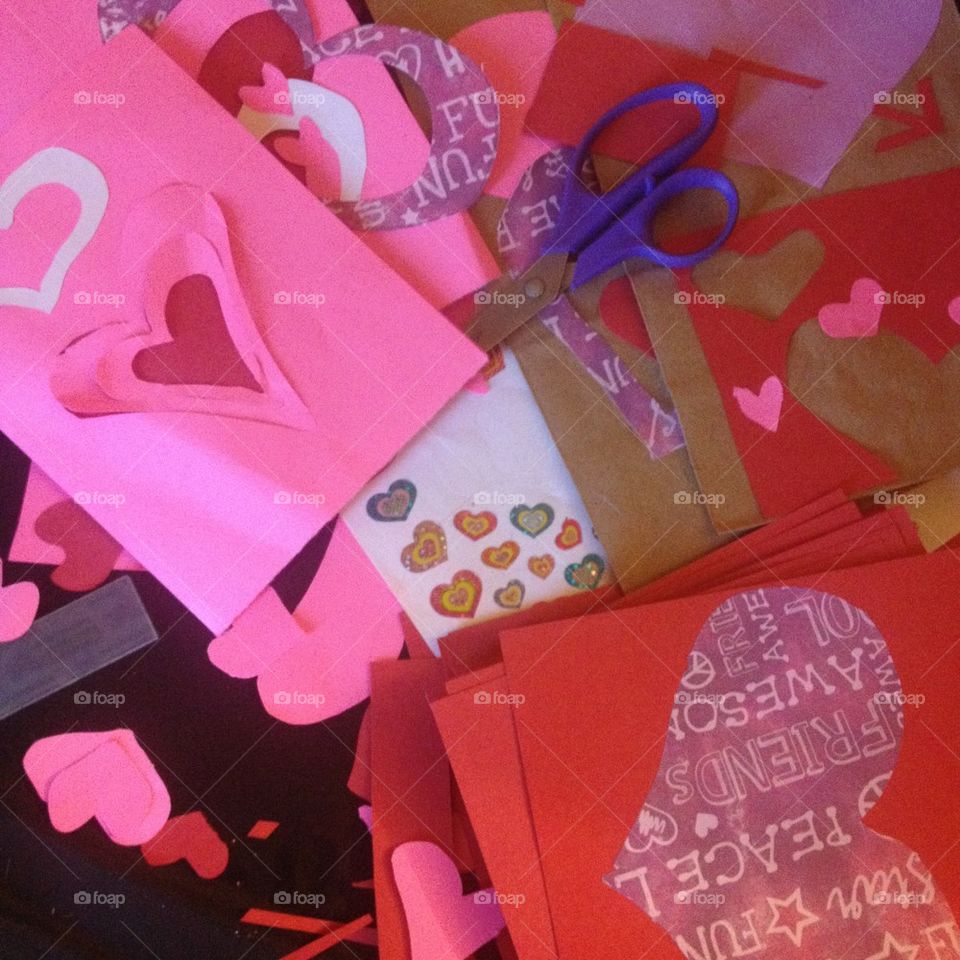 Love to love. Homemade valentines 