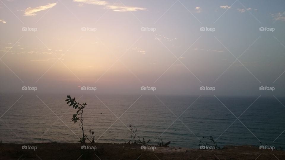 Landscape, Water, Sunset, Beach, Sea
