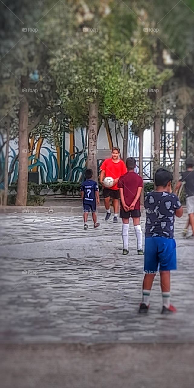 tarde de fútbol