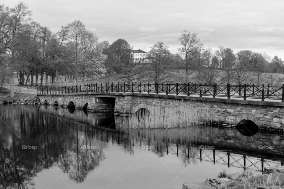bridge and river get magical look through long exposure photography