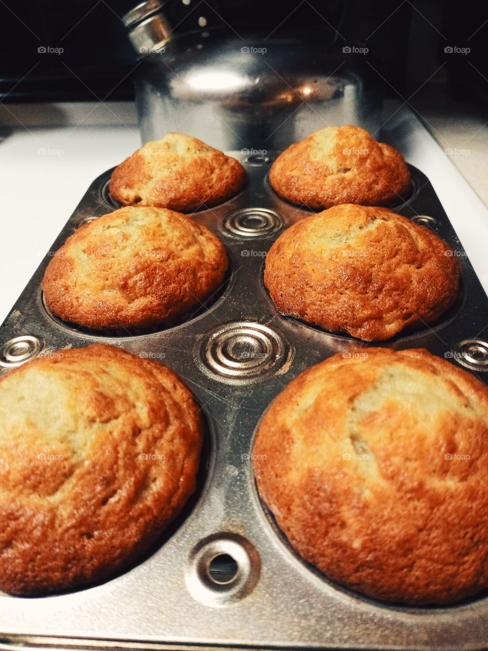 homemade banana muffins 
#stayathome
