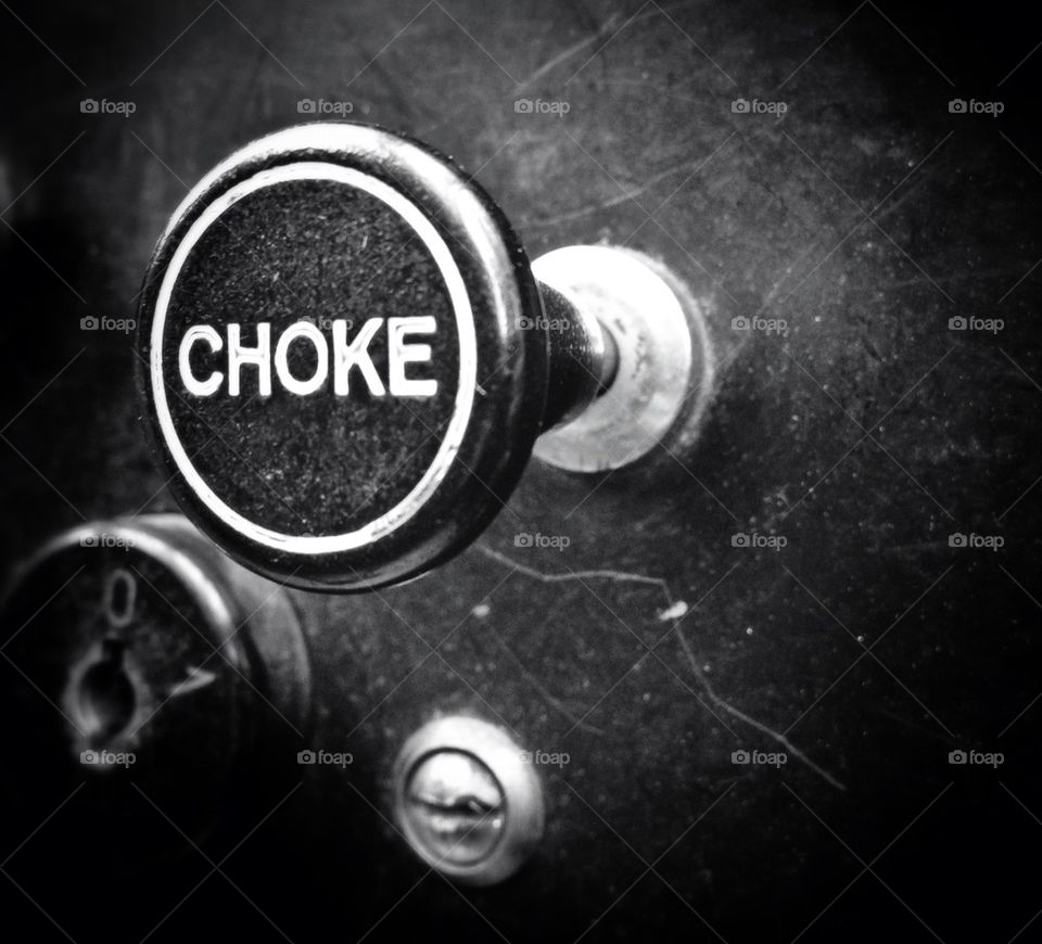 Choke lever