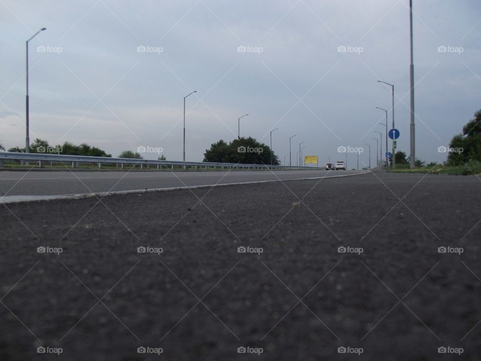 road, bridge, car road