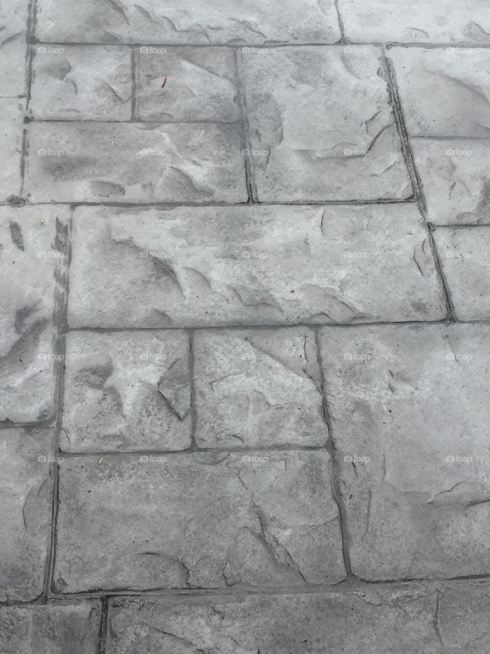 Stamped concrete 