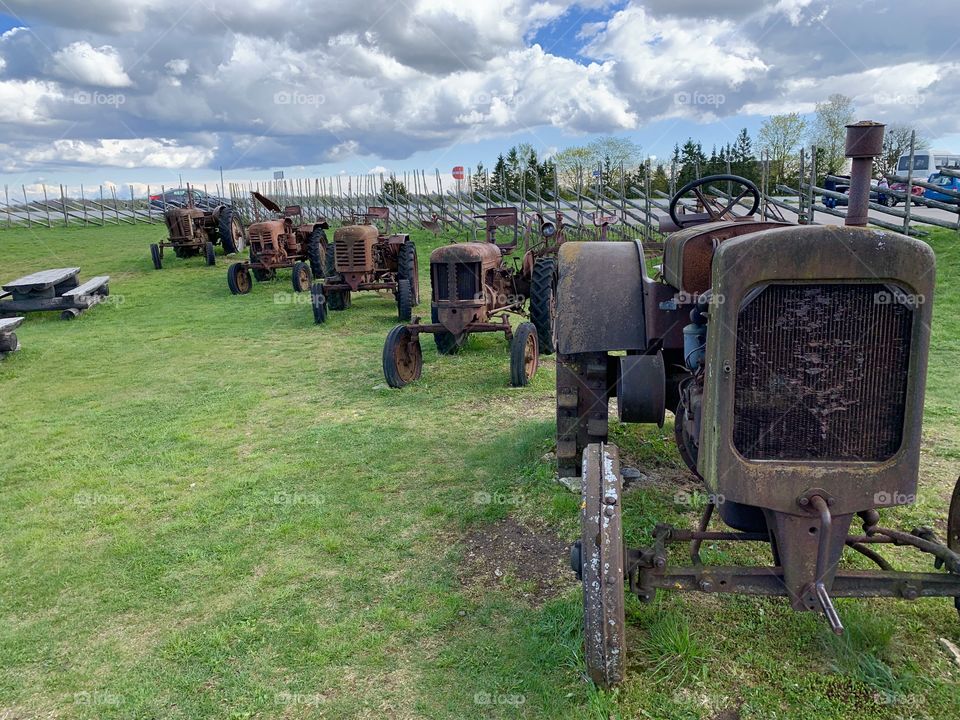 Tractor park