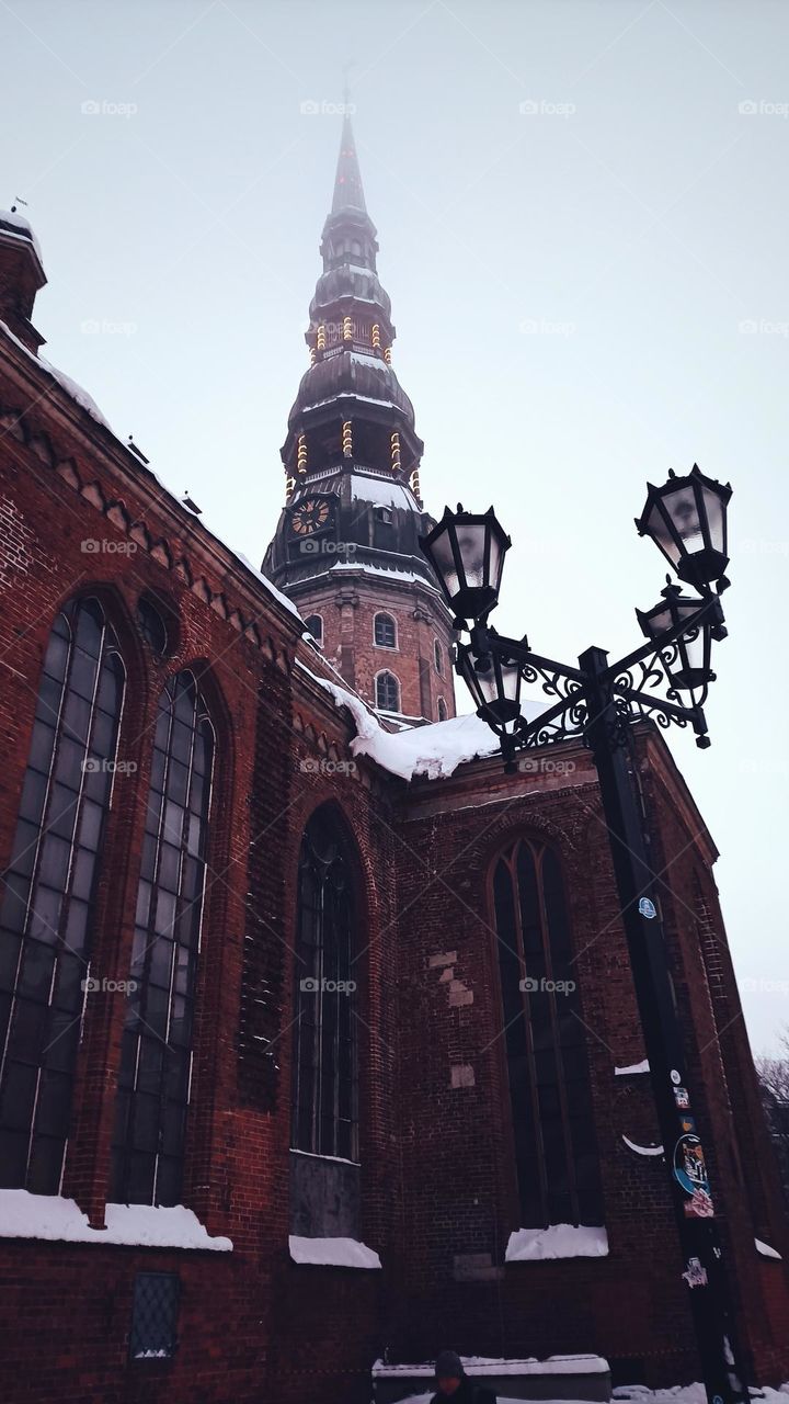 St Peters church Riga
