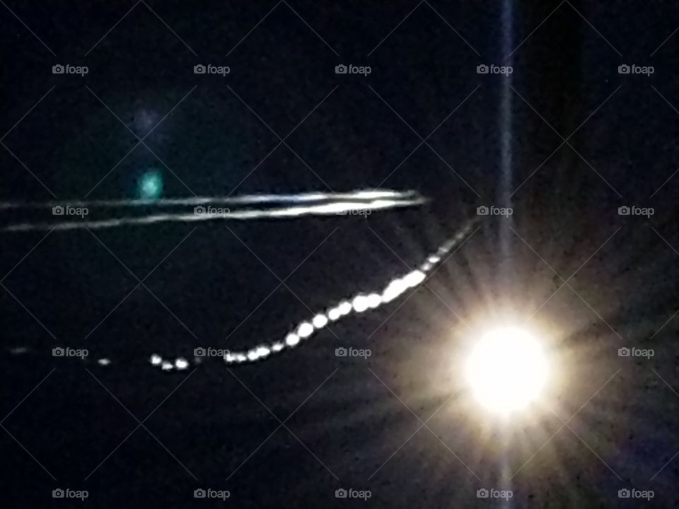 The shades of night.