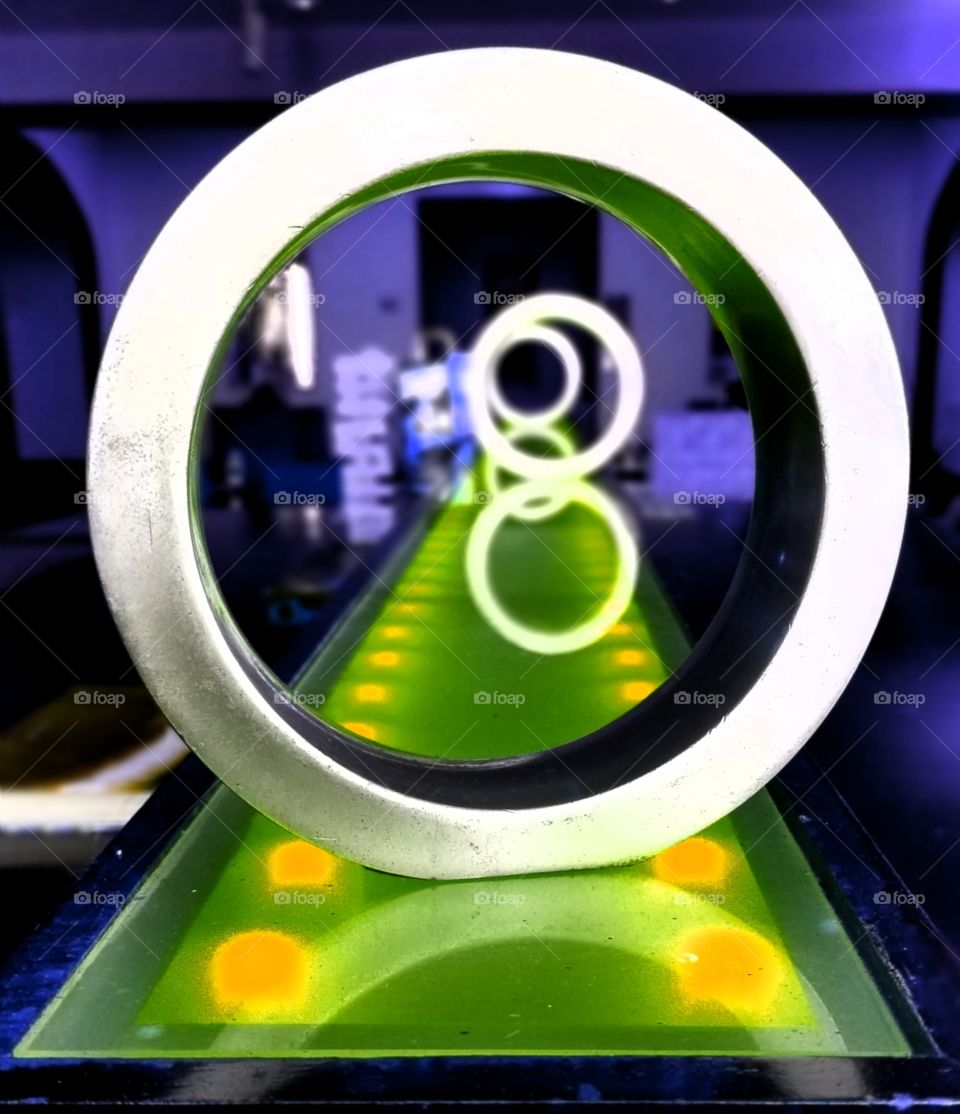 Colorful Circles Neon