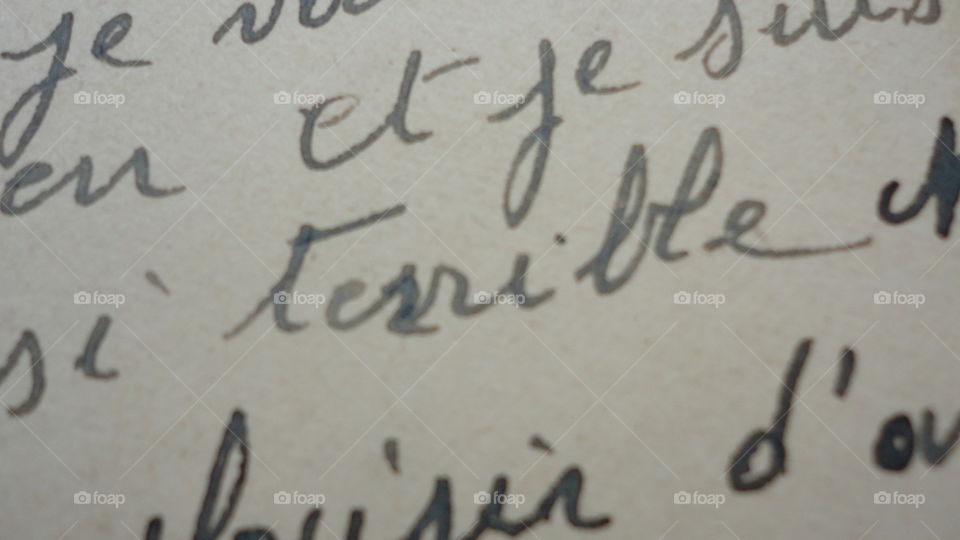 terrible. gorgeous clip of old timey handwriting
