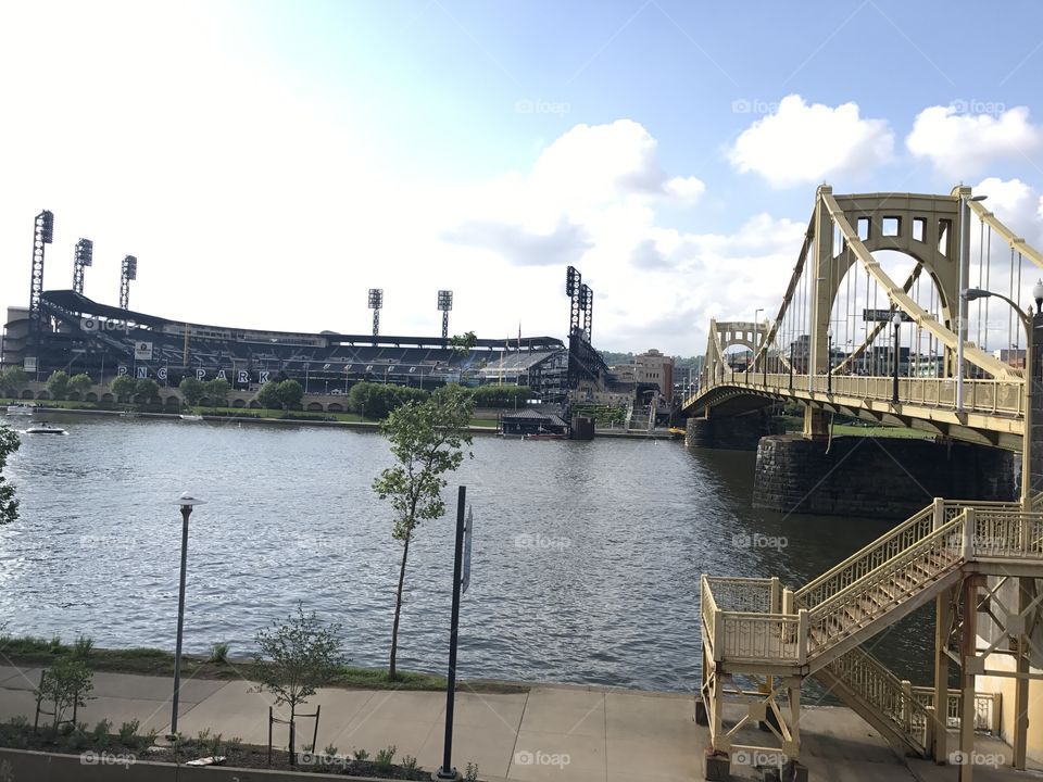 Bridge, Water, No Person, River, Architecture