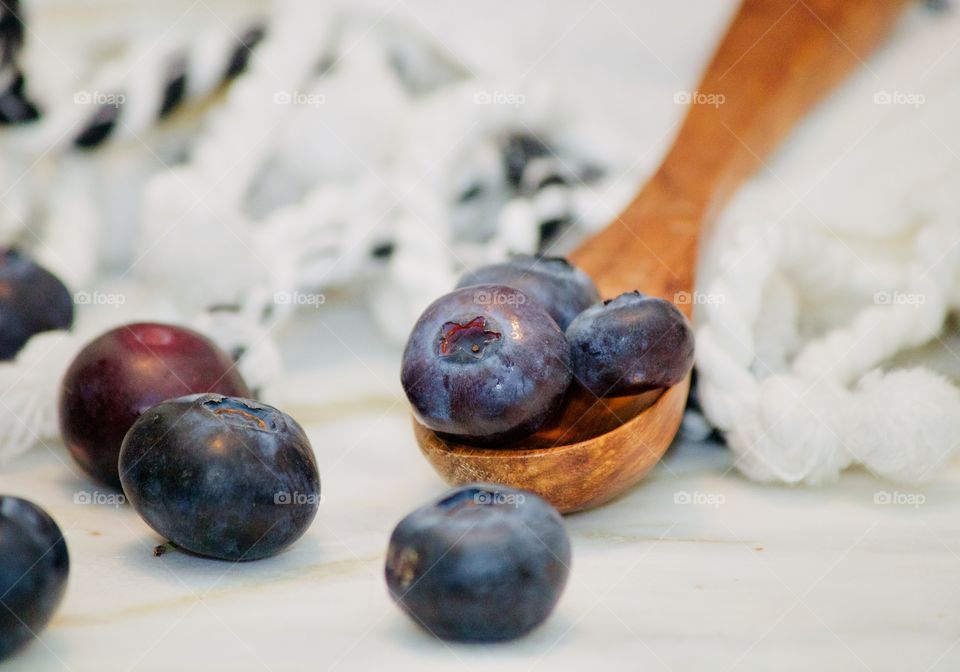 Blueberries from the garden 