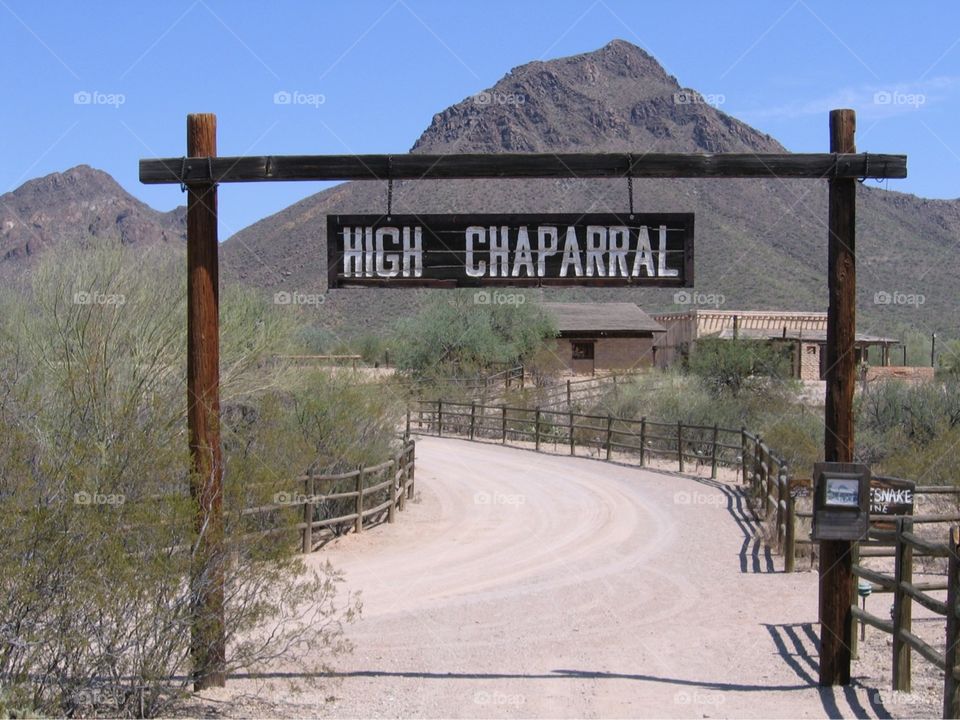 "High Chaparral" set - Old Tucson, Arizona