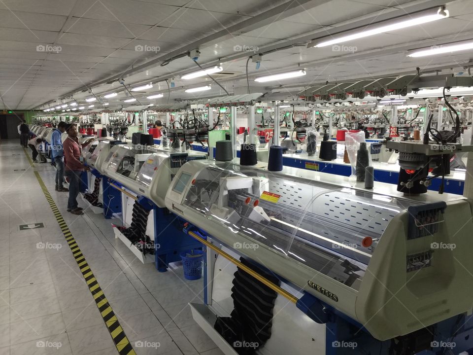 Sweater factory in Gazipur Bangladrsh