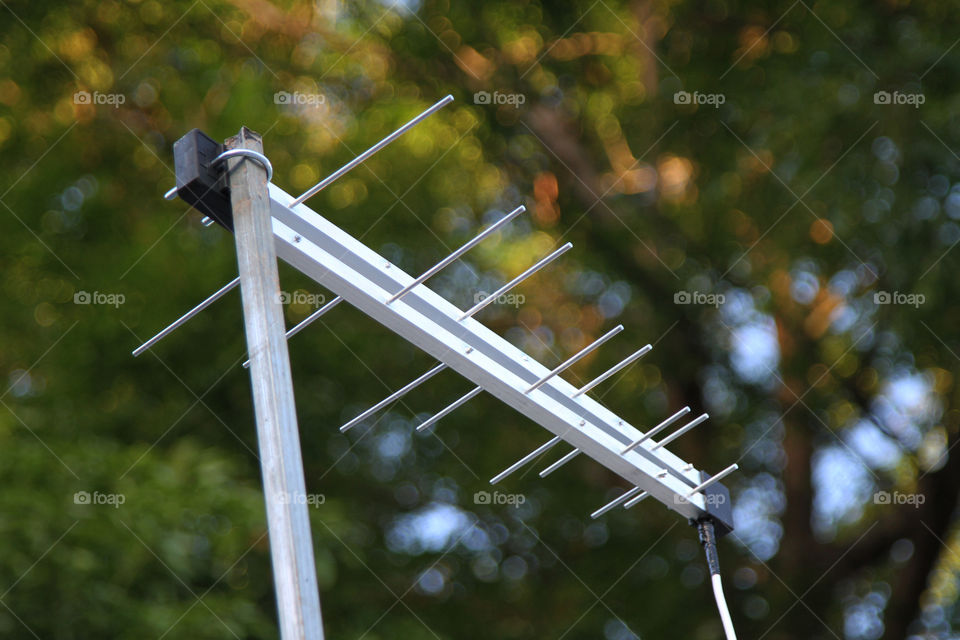 Low angle view of antena