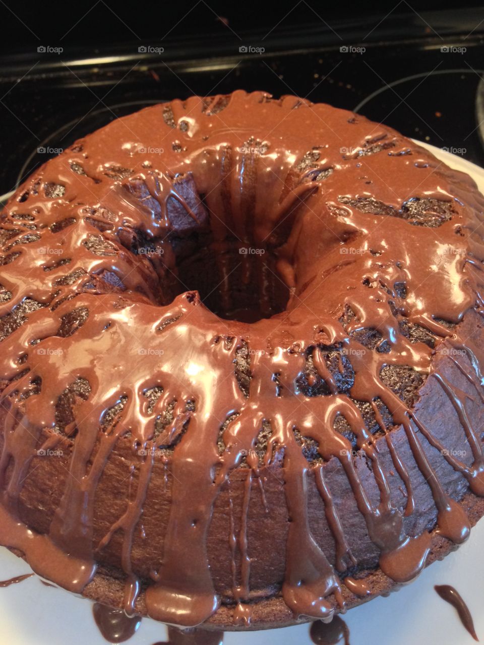 Made a devil's food cake in an angel food pan.  Whatever works! 