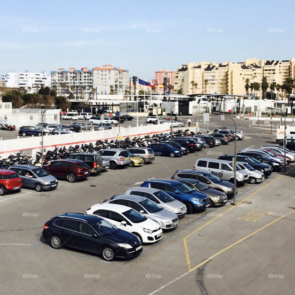 Car park-cars-vehicle 