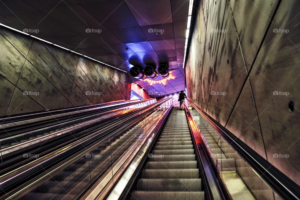 Electric stairs in Toledo