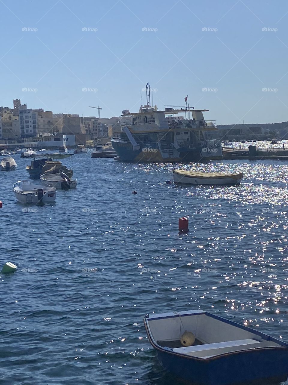 Landscape of the sea 