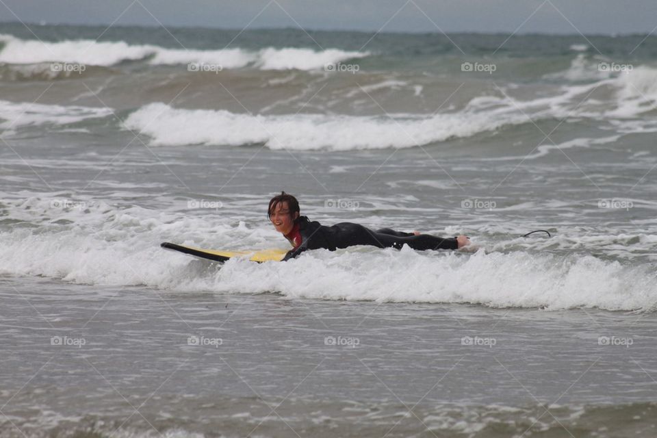 Surfing is fun