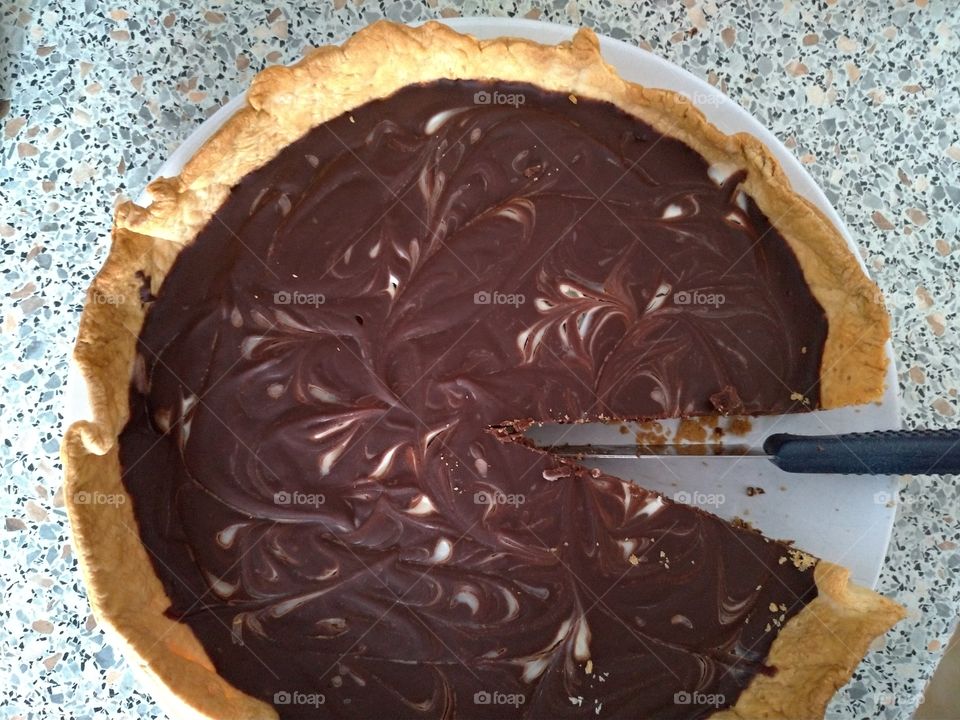 Chocolate pie