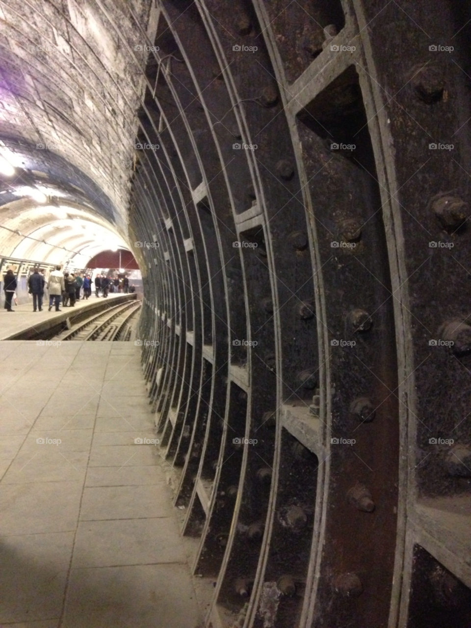 underground london train station by zac1