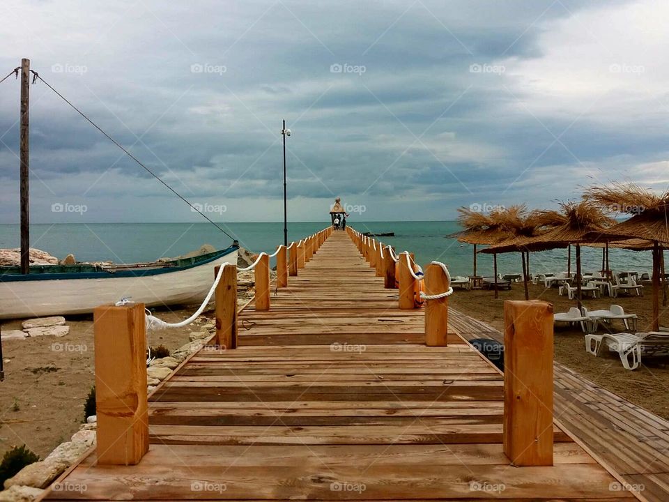 Balchik pier