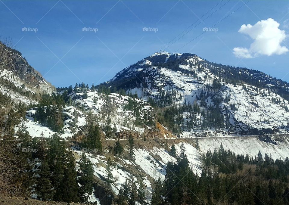 Mountain Landscape of Colorado