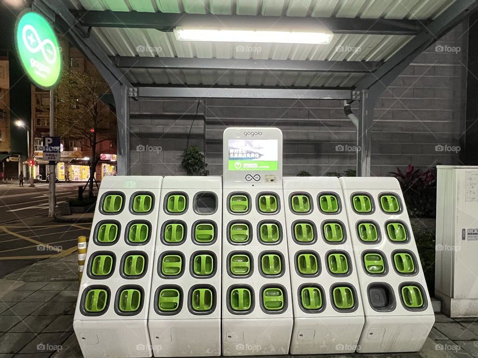 Electric Locomotive Charging Station