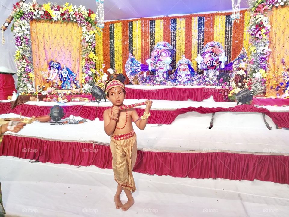 On Lord Krishna's birthday 