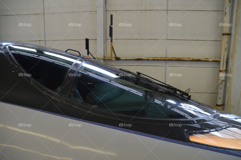 Front Of A Shinkansen