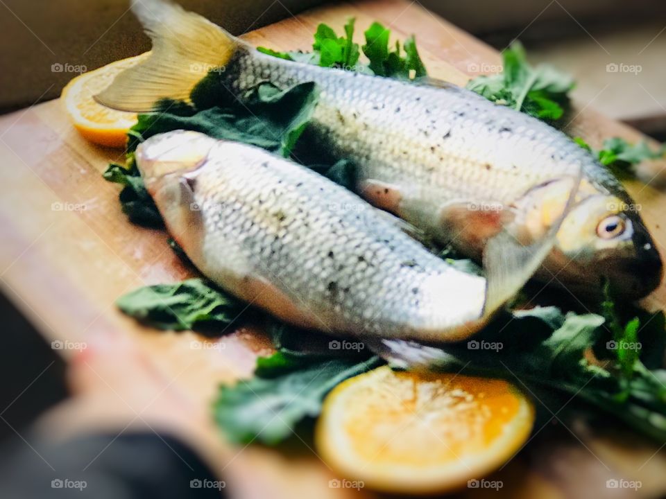 coooking fish