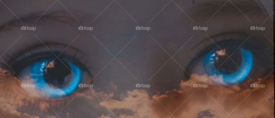 blue eyes