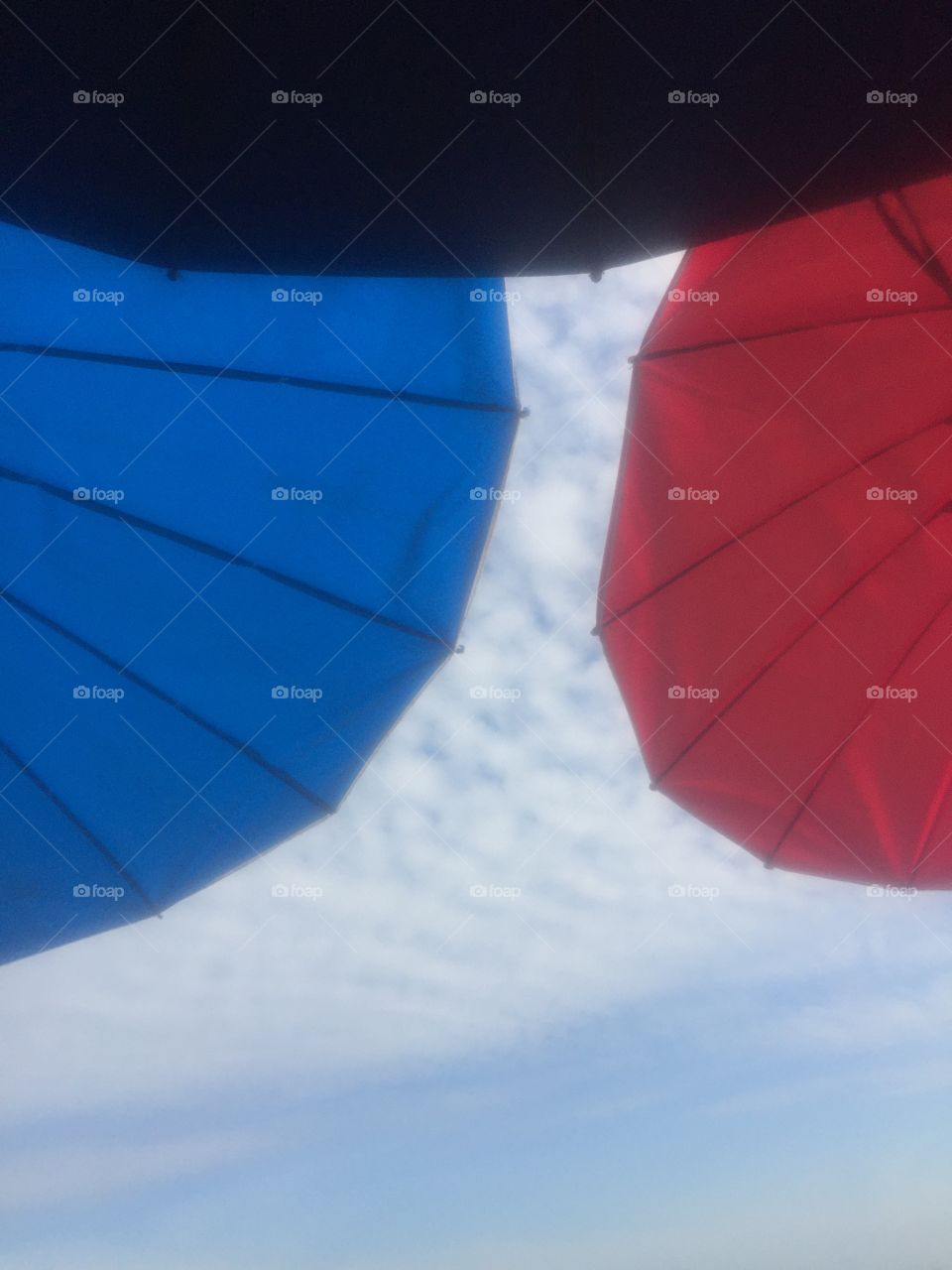 Umbrella clouds 