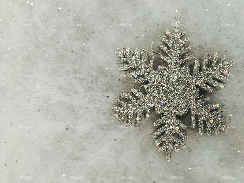 Silver snowflake 