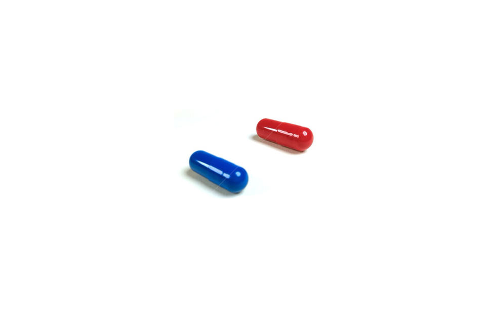 blue red pill choice by rygod