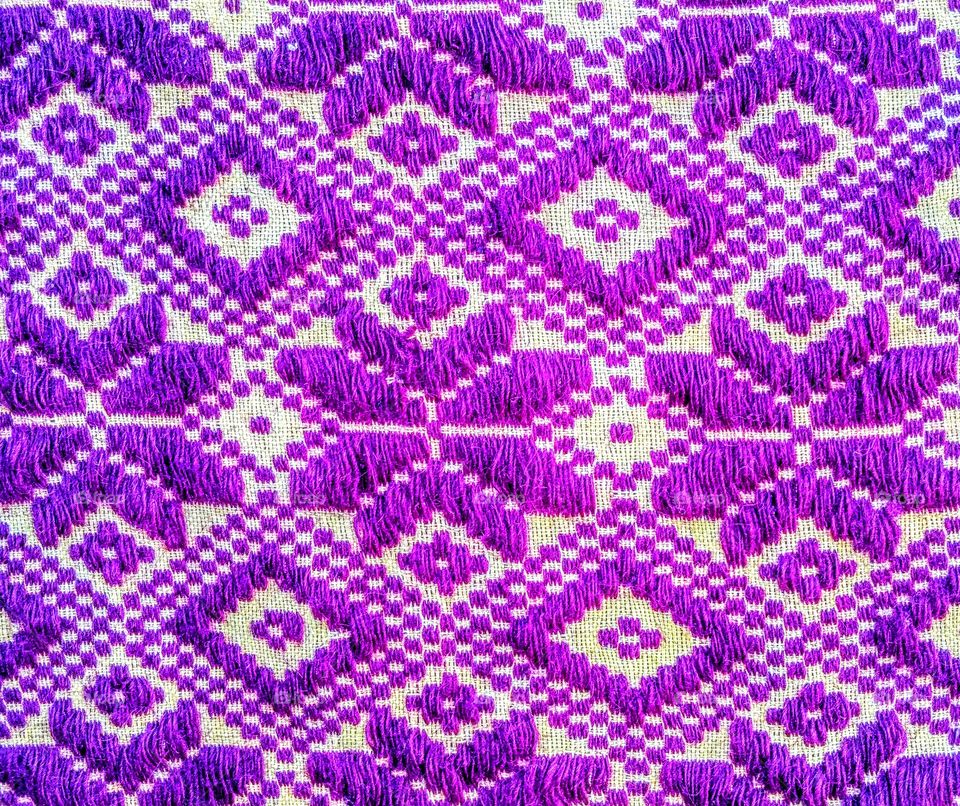 Purple textile