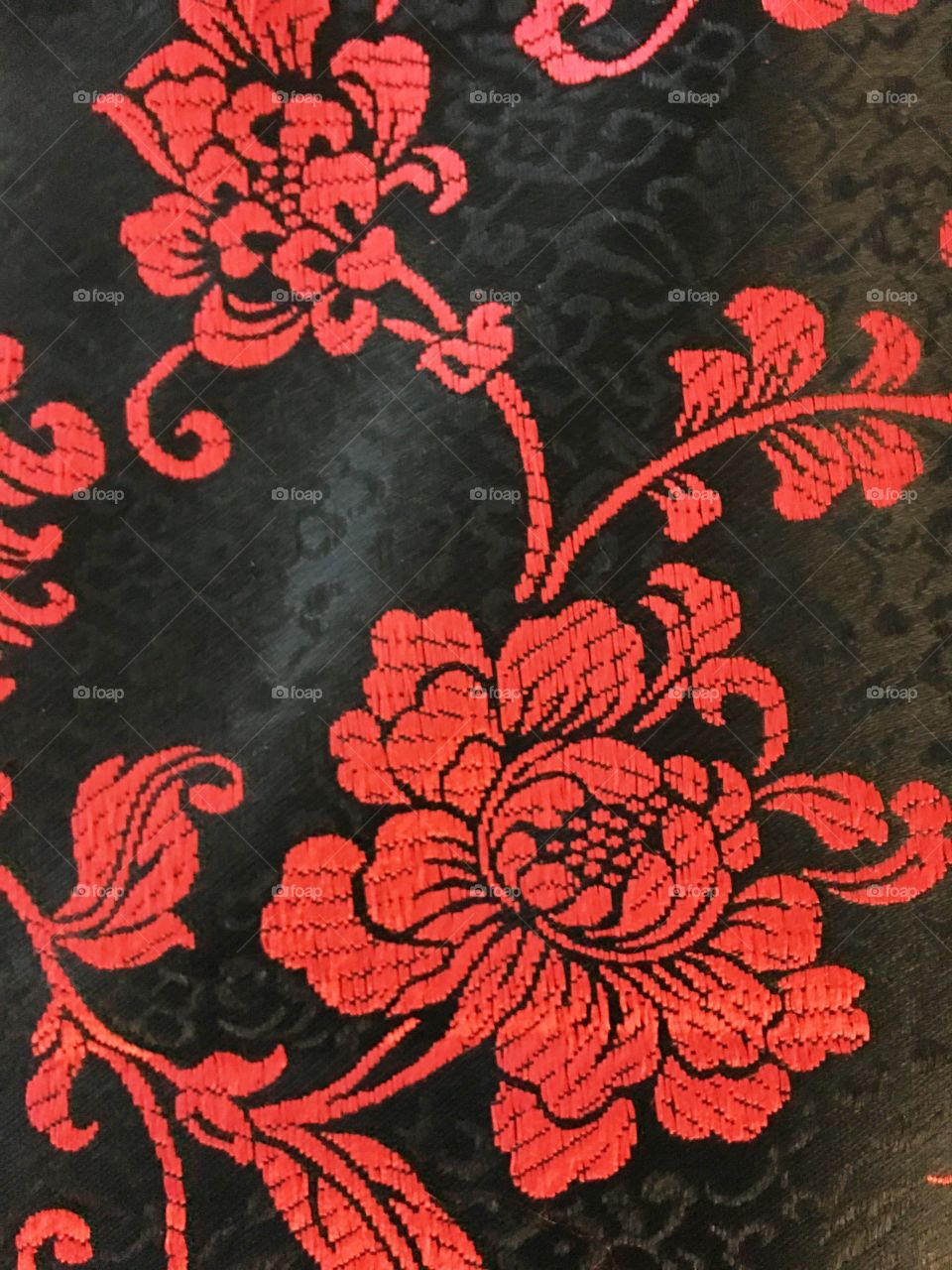 Asian embroidered design 