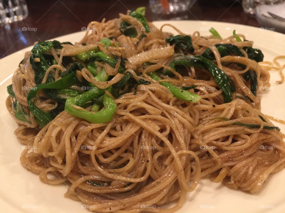 fried noodle HK style