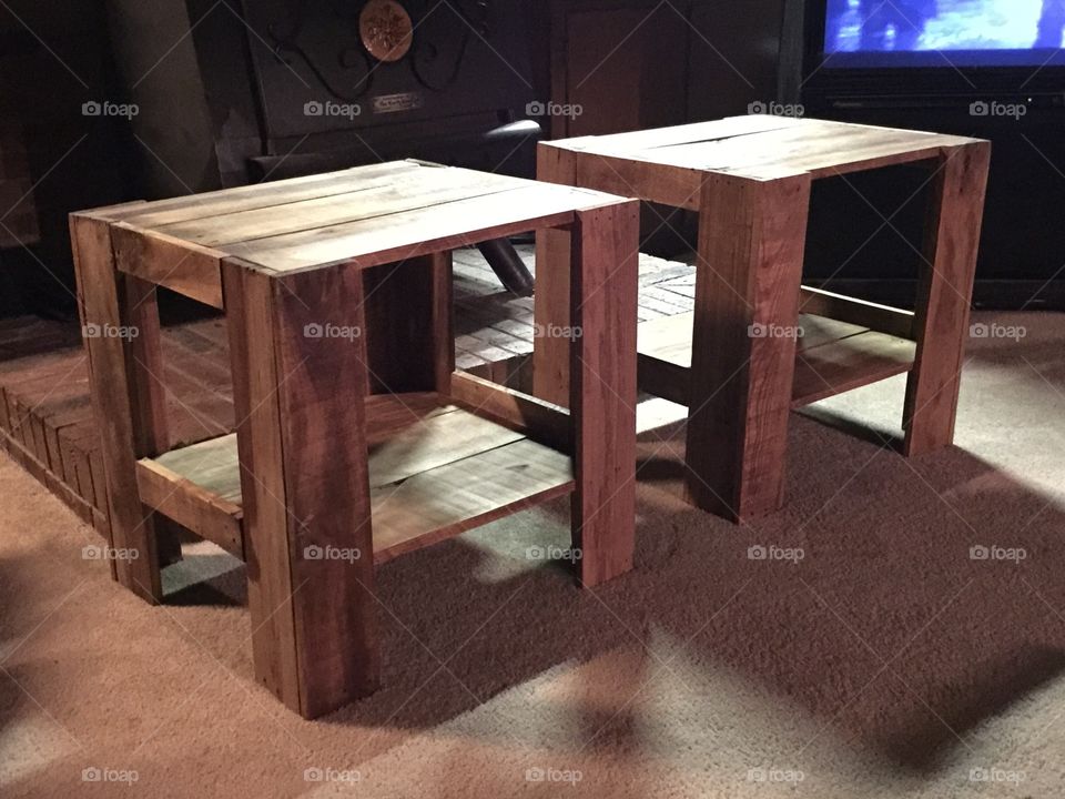 Pallet tables ❤️️