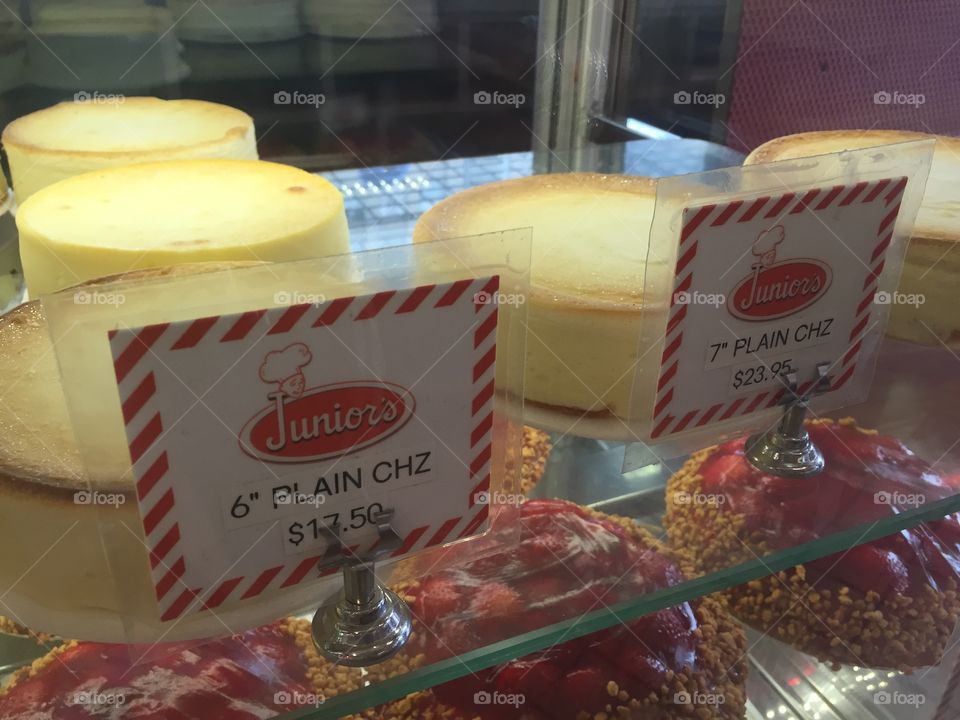 Juniors famous cheesecake in Brooklyn