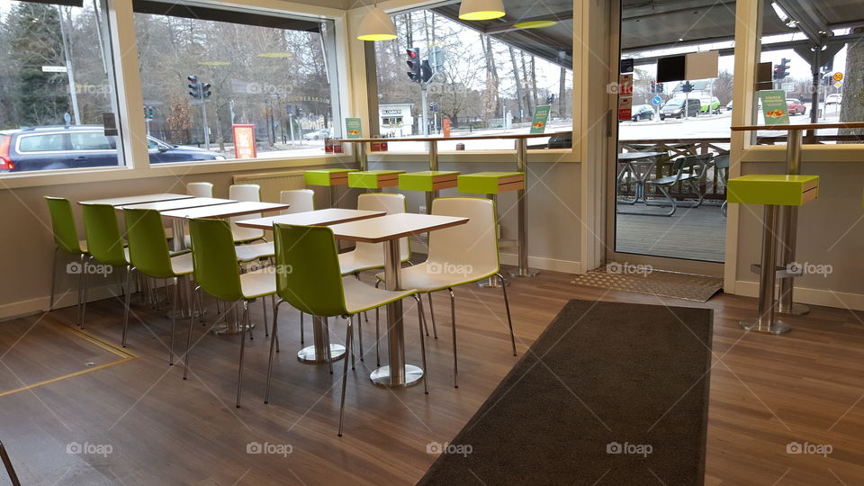 hamburger restaurang