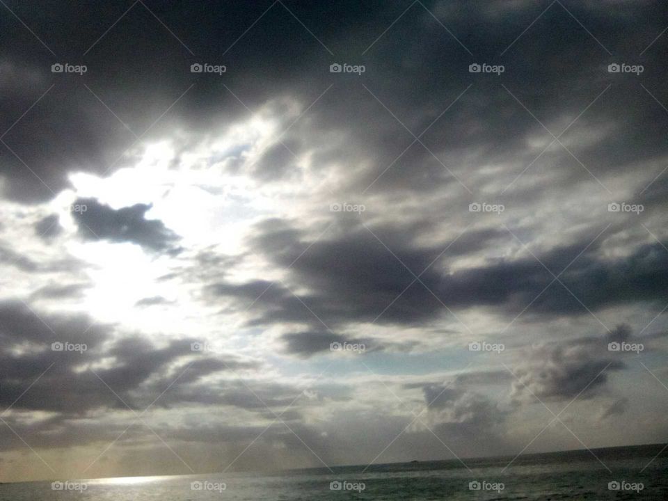 how beautiful the clouds  in the sky