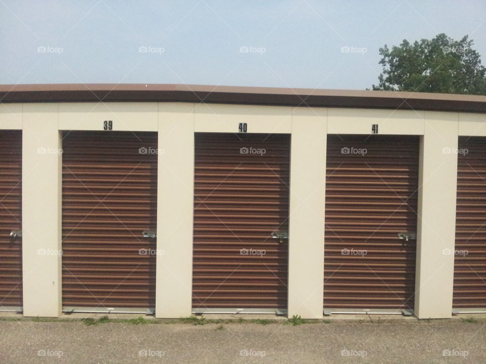 storage units. extra storage