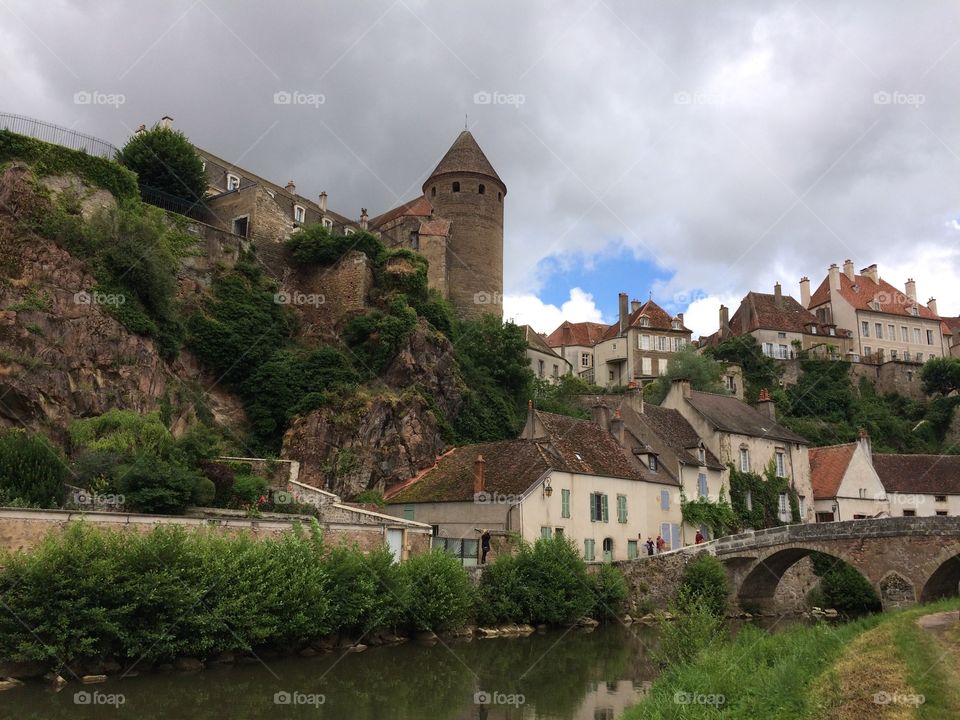 Hills of France. 