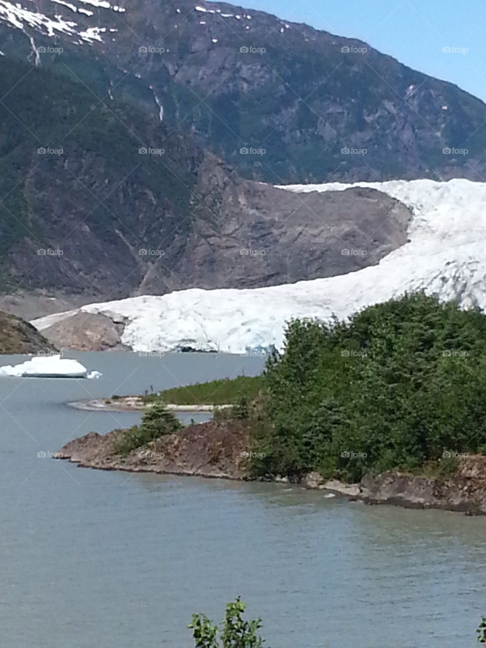 Mendenhall glacier