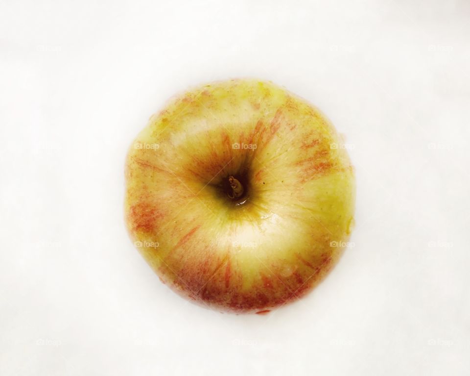 Whole Apple from Above