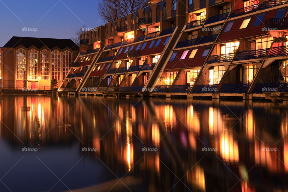 Reflections in canal